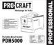 Портативный дизельный обогреватель PROCRAFT PDH5000 (5.0 кВт, 12/24В, 220В, пульт ДУ) 12141725 фото 2