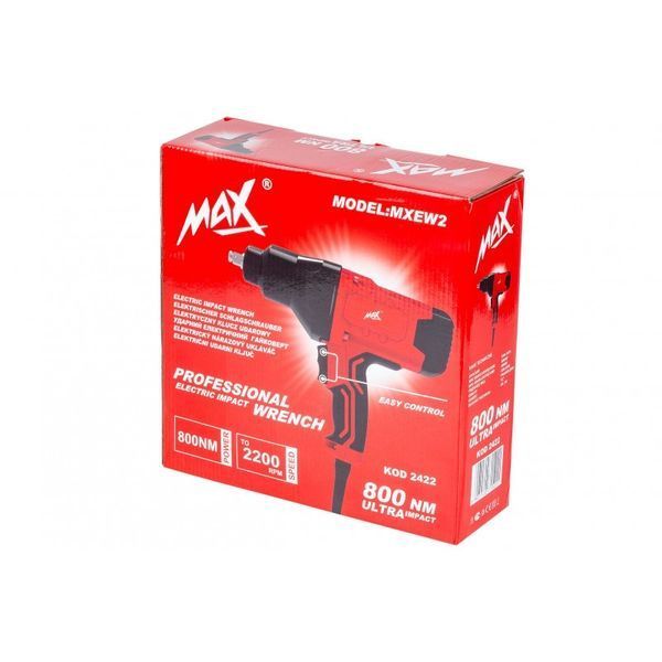 Електричний ударний гайковерт MAX MXEW2 2300W 1103240624 фото