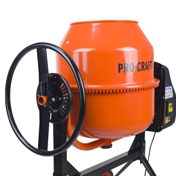 Бетономешалка Procraft PCM125 125 л, 450 Вт, чугунный венец 901251 фото