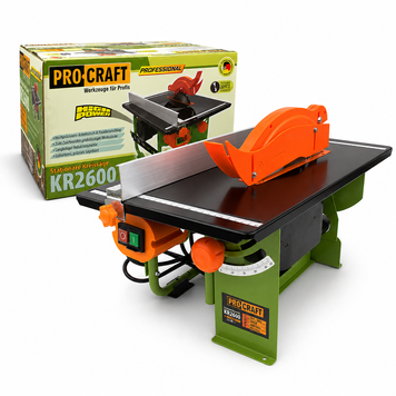 Дискова пила стаціонарна Procraft KR2600, 800 Вт, диск 200 мм, стіл 500&times;335 мм 002600 фото
