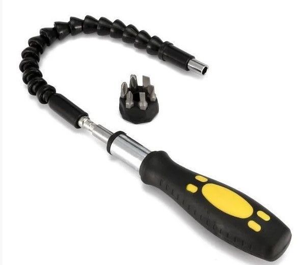 Гнучкий подовжувач для викрутки та дриля Snake Bit 1621110221 фото