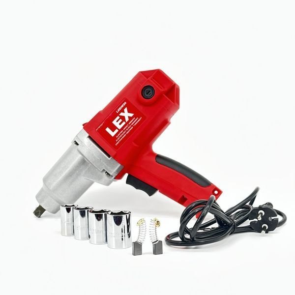 Электрический ударный гайковерт LEX 2000W (LXEIW20) насадка (17,19,21,23) 1359080424 фото