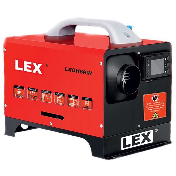Дизельный автономный отопитель WEBASTO LEX LXOH8KW (8.0 кВт) 120959 фото