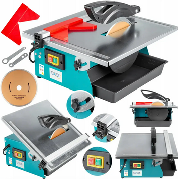 Плиткорез Euro Craft SM 201 1500W с водяным охлаждением 180 мм 710191333 фото