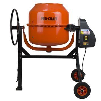 Бетономешалка Procraft PCM160 160 л, 650 Вт, чугунный венец 900160 фото