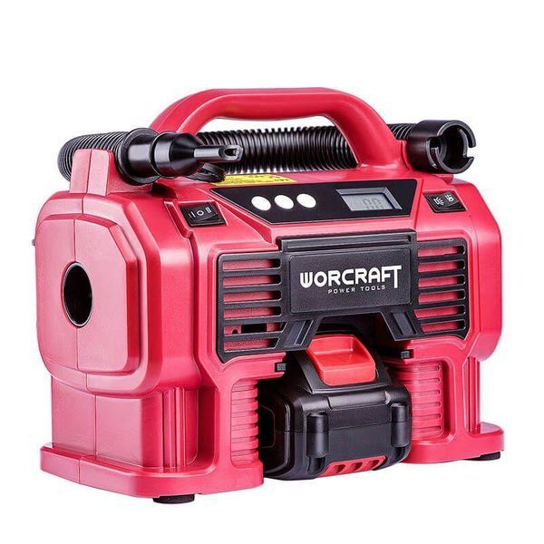 Акумуляторний компресор повітряний WORCRAFT CAC-S20LiA 13112 фото Акумуляторний компресор повітряний WORCRAFT CAC-S20LiA 13112 фото
