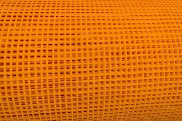 Армуюча скловолоконна сітка BAUMEISTER 160AA (1*50 м, 160 г/м2) ORANGE Посилен 7031004 фото