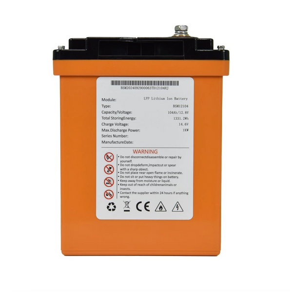 Аккумулятор LiFePO4 (литий-железо-фосфатный) Bluesun BSM12104 LFP 12,8 В 104 А&middot;ч 15111426 фото