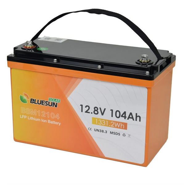 Аккумулятор LiFePO4 (литий-железо-фосфатный) Bluesun BSM12104 LFP 12,8 В 104 А&middot;ч 15111426 фото