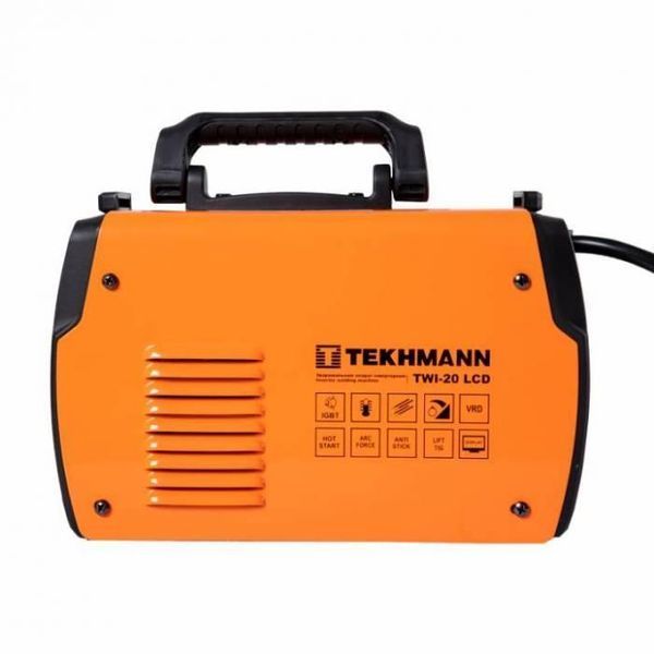 Зварювальний апарат інверторний Tekhmann TWI-20 LCD 850613 фото