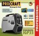 Инверторный бензиновый генератор Procraft IGP35 3.2 кВт, чистая синусоида, тихий 000351 фото 2