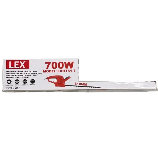 Кущоріз електричний LEX LXHT51-7 7 кВт 510мм LXHT51-7 фото
