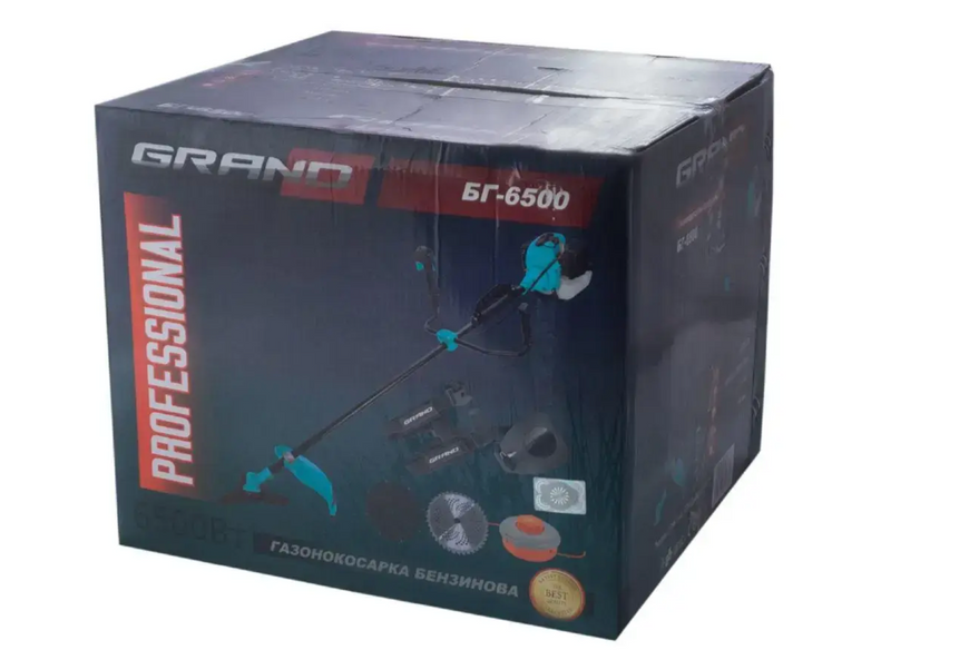 Бензиновая коса Grand БГ-6500 Pro GRBG6500 фото