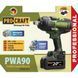 Гайковерт акумуляторний Procraft PWA90 (1 АКБ 20V 8Ah, ЗП, кейс) 030090 фото 2