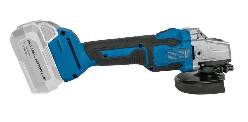 Аккумуляторная угловая шлифмашина бесщеточная KRAISSMANN 1252 AWS-BL 20UL (Без аккумулятора и зарядного устрой 0107029 фото