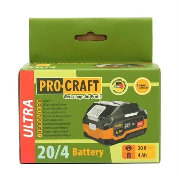 Акумуляторна батарея Procraft Battery 20/4 Ultra 030245 фото
